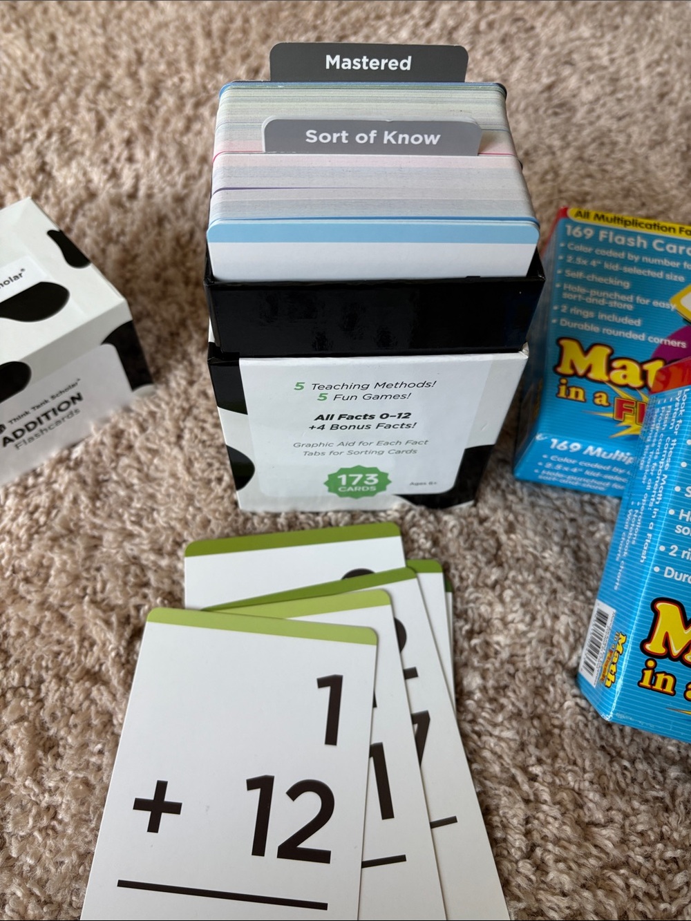 Mult/div/addition flash cards - Picture 2 of 7